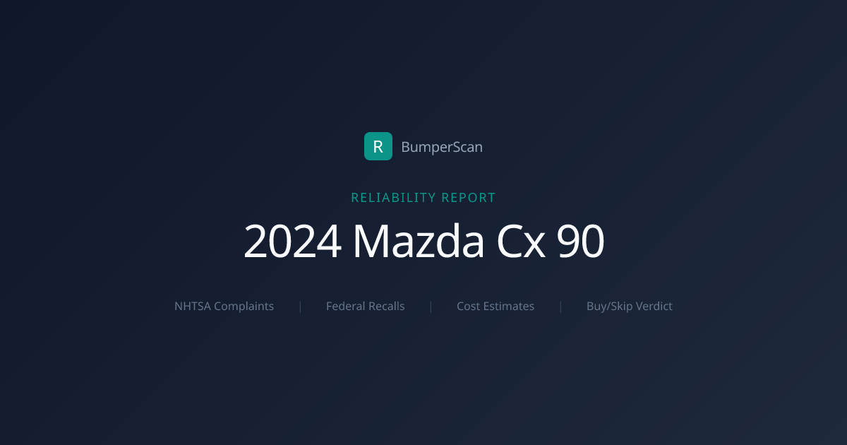 Exciting Mazda Cx 90 Issues Pictures